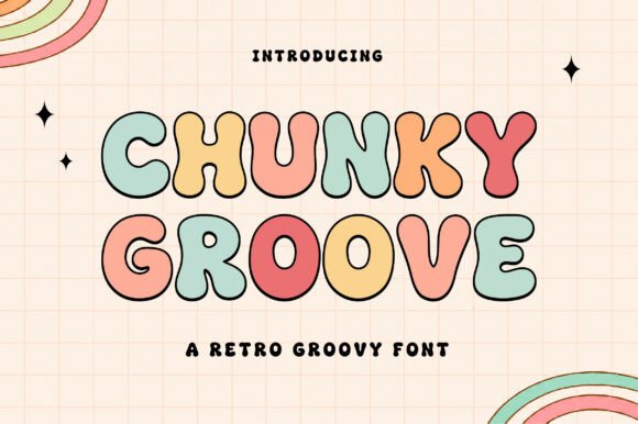 Chunky Groove: A Retro Font for Modern Projects