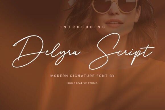 Delyra Script: The Signature Font for Modern Branding