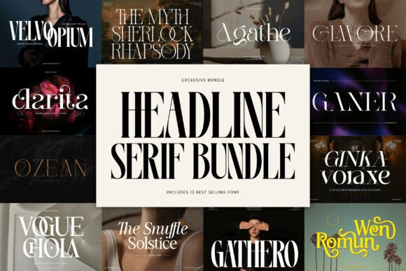 Headline Serif Bundle: Your Toolkit for Editorial Impact