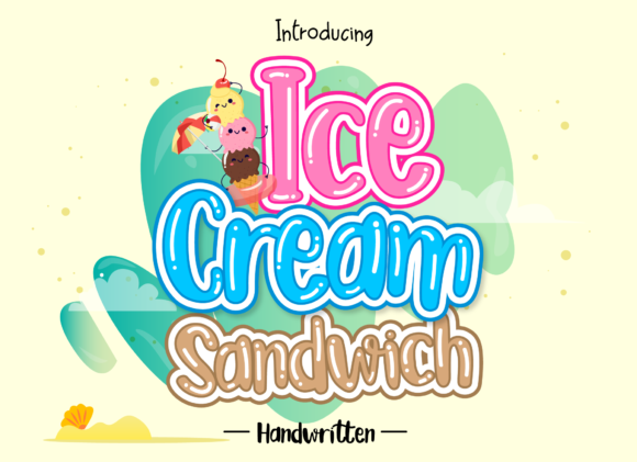 Ice Cream Sandwich: The Sweet Handwritten Font for Playful Projects