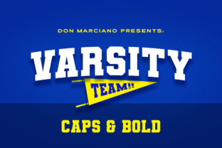 More Than a Typeface: Capturing Team Spirit with Varsity Team