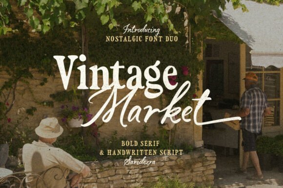 Vintage Market: A Font Duo for Authentic Character